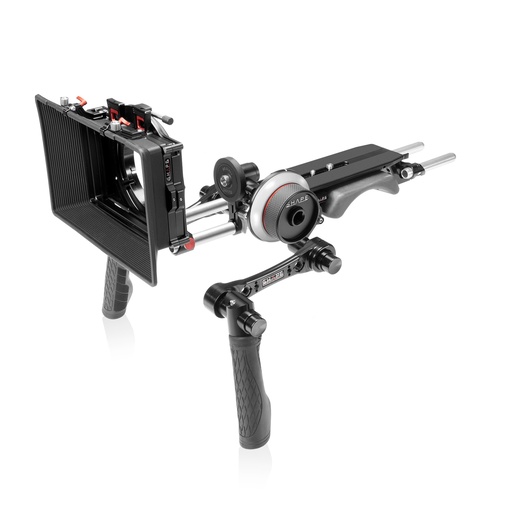 [SHBP25] SHAPE Compact REVOLT Shoulder Baseplate with Follow Focus, HAND15Shadow and Matte Box Kit