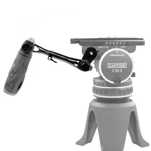 [SHTRIPAN3] SHAPE Tripod Pan Handle Telescopic Push-Button for Cartoni