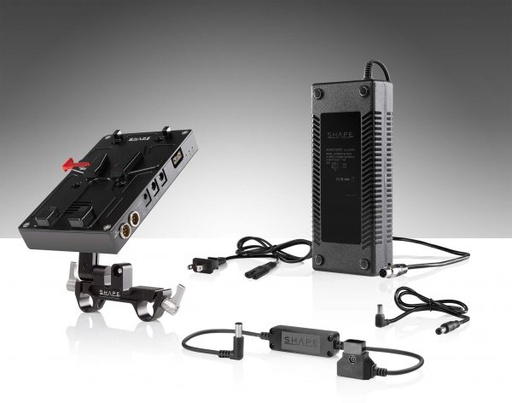 [SHBXFX9] SHAPE D-box Camera Power and Charger für Sony FX9