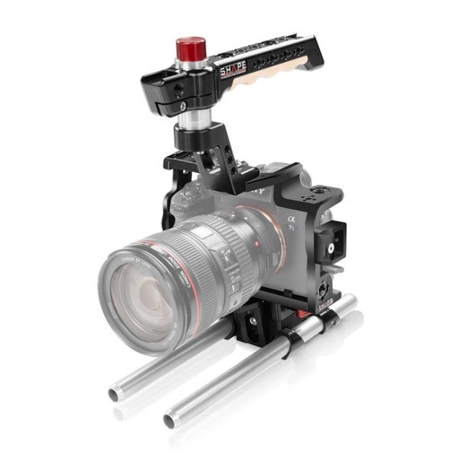 [SHA7S3ROD] SHAPE Sony A7S3, A7 IV Cage und 15mm LW Rod System