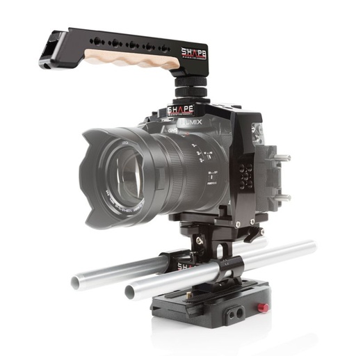 [SHGH5ROD] SHAPE Panasonic GH5 Cage 15mm LW Rod System