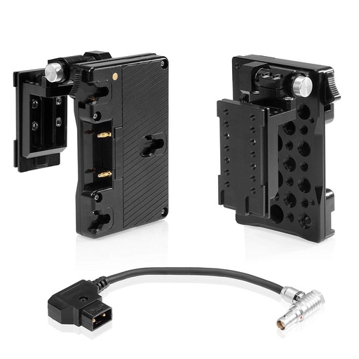 [SHGPKOMO] SHAPE Gold Mount pivoting battery plate for RED Komodo