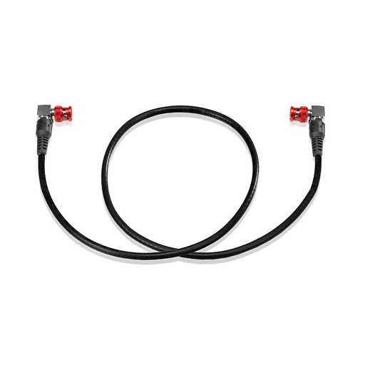 [SH12G24] SHAPE 4K-12G SDI Coaxial Cable 24" 90 Degree Connectors