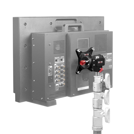 [SHVSAPB] SHAPE PUSH BUTTON VESA MONITOR MOUNT FOR C-STAND AND BABY PIN