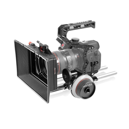 [SHR5CKIT] SHAPE Kit mit Matte Box Follow Focus für CANON R5C/R5/R6