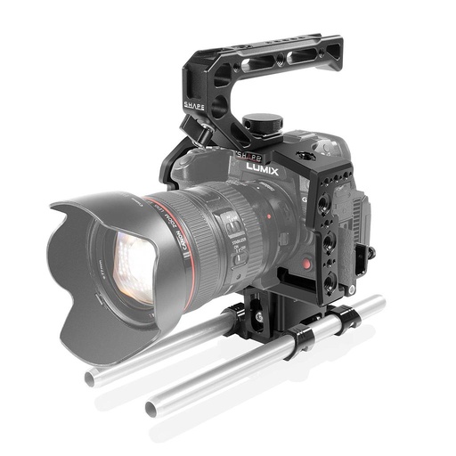 [SHGH6ROD] SHAPE Camera Cage für PANASONIC LUMIX GH6 mit 15mm LWS Rod System